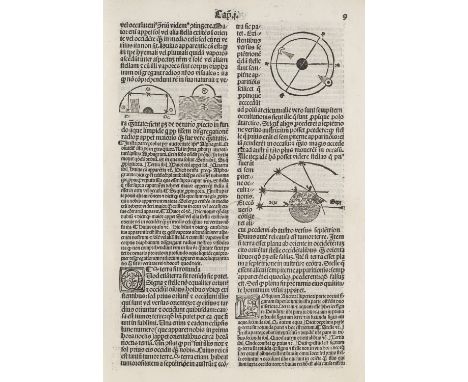 Mathematik - - Johannes Sacrobosco (Sacrobusto). Sphera Mundi novit recognita cu(m) co(m)me(n)tariis & autorib(us) in hoc vol