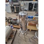 Pall model SASM052G31BJ, 22.7 litre stainless steel filter