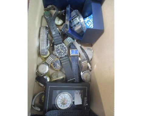 A selection of watches to include Casio, Timex and others 