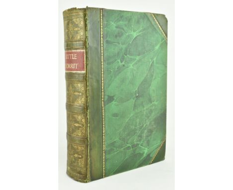 Dickens, Charles. 1857 Little Dorrit, with illustrations by H. K. Browne (Phiz). Publ.Bradbury and Evans, 11 Bouverie Street.