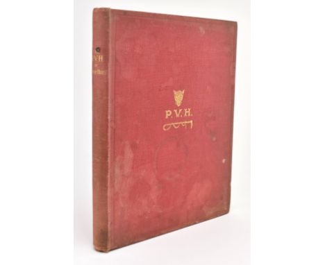 Hunting &amp; sporting interest. 1934 The P. V. H. by Captain and Bt. Major G. S. Hurst, illustrated by Snaffles and Major H.