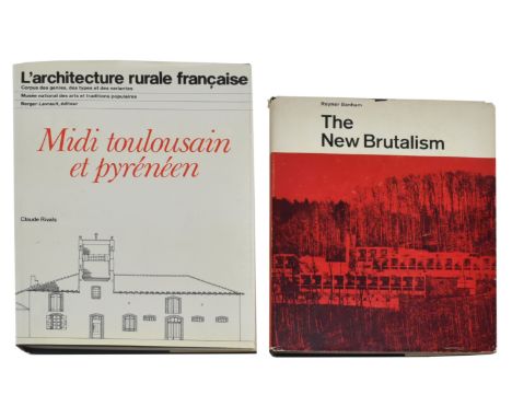 Architectural interest - Banham, Reyner. 1966 The New Brutalism - Ethic or Aesthetic? Publ. The Architectural Press London in