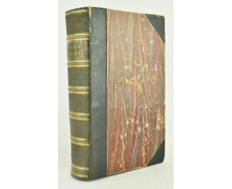 Dickens, Charles. 1853 Bleak House, with illustrations by H. K. Browne (Phiz). Publ. Bradbury and Evans, 11 Bouverie Street. 
