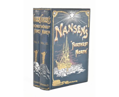 Polar interest - Nansen, Fridtjof. 1898 Farthest North, being the Record of a Voyage of Exploration of the ship Fram 1893-96 