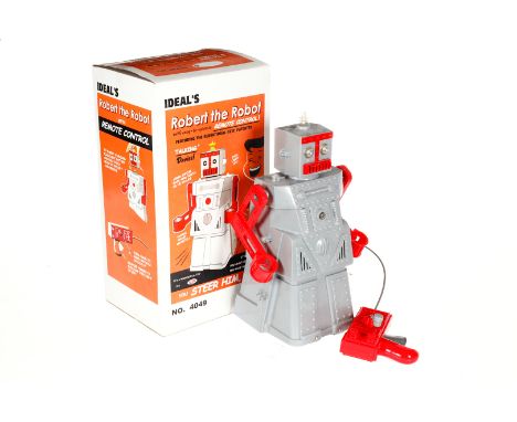 Ideal Classics Roboter ”Robert the Robot”, batteriebetrieben, mit Anleitung, CD und Zertifikat, H 35, OK, Z 2