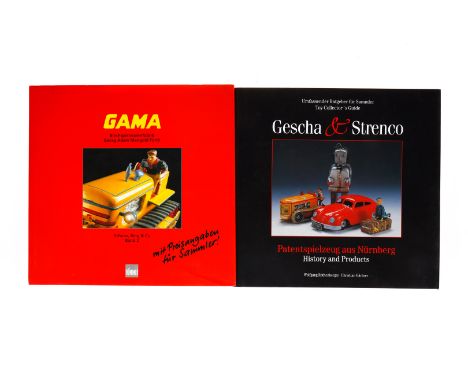 2 Bücher, ”Gescha &amp; Strenco” und ”Gama”, 130 und 144 Seiten