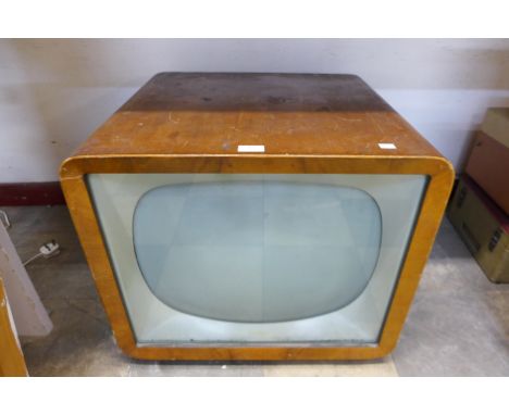 A vintage Sobell walnut television 