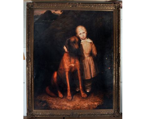 After William Wylde Portrait of Henry Taylor, Reproduction on Canvas by Valentine Publishing Group, 61” x 48”