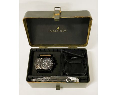 NAUTICA WATCH WITH COMPASS