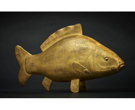 FRANÇOIS-XAVIER LALANNE (1927-2008)'Carpe d'Or'Création en 1987Édition Artcurial, signée, monogrammée, cachet de l'éditeur et