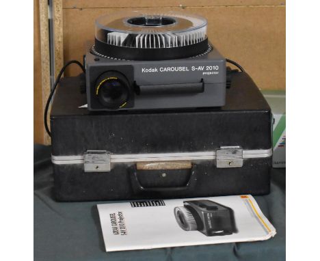 A Kodak Slide Projector in Case 