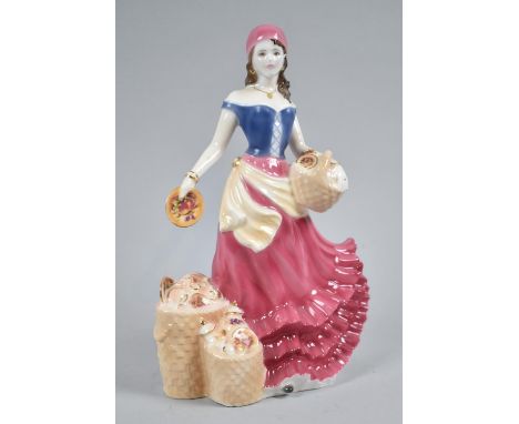 A Royal Worcester Figure, Fruit Seller at Appleby Fair 