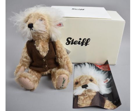 A Boxed Steiff Einstein Bear 