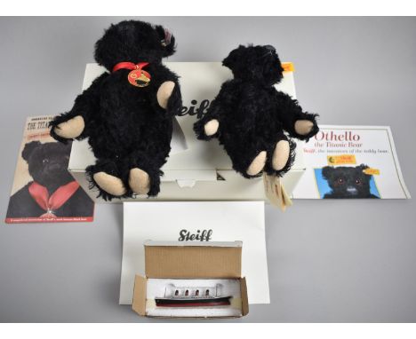 A Boxed Steiff The Titanic Centenary Bear and Othello the Titanic Bear 