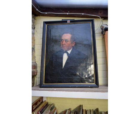 Heinrich Dendl, head and shoulders portrait of a gentleman, signed and dated 1879, oil on canvas, 69 x 52.5cm. 