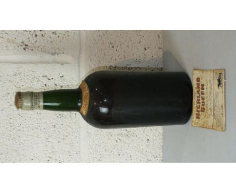 Highland Queen Scotch Whisky, MacDonald & Muir Ltd, c1950's, magnum, 70% proof, mid-shoulder, label attached, one bottle, (1)