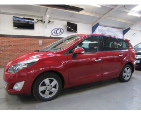 Make &amp; Model: Renault G Scenic Dyn TTDate of Reg: AY12 ZZHColour: Redcc: 1598MoT: 12-01-2023Fuel Type: DIESELMileage: Tra