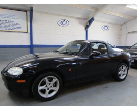 Make &amp; Model: Mazda MX-5Date of Reg: GF04 HKBColour: Marooncc: 1597MoT: 11-09-2022Fuel Type: PETROLMileage: 98kTransmissi