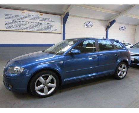 Make &amp; Model: Audi A3 TFSI SportDate of Reg: OE57 KNGColour: Bluecc: 1798MoT: 03-09-2022Fuel Type: PETROLMileage: 132kTra