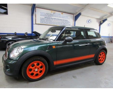 Make &amp; Model: Mini One DDate of Reg: RJ12 UDKColour: Greencc: 1598MoT: 25-06-2022Fuel Type: DIESELMileage: 106kTransmissi