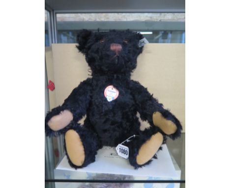 A Steiff 1953 Replica Bear - 35cm tall, mohair - limited edition number 184 of 3000 -  in good condition with original box an