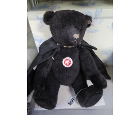 A Steiff Salvador bear - 34cm tall, mohair - limited edition number 274 of 1500 - as in new condition with original box and c