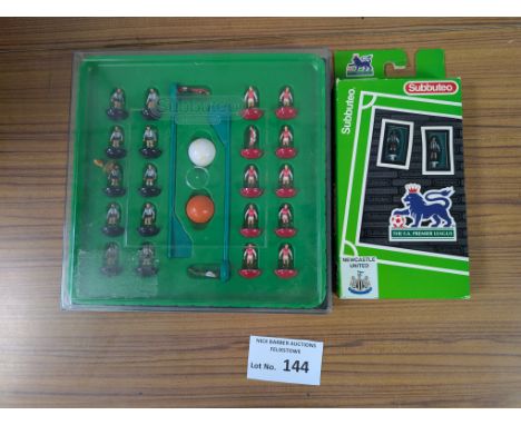 Subbuteo: Subbuteo sets x2, Good conditions, including Newcastle United; (2).