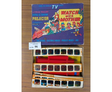 Vintage Toys: Watch With Mother Chad Valley Projector within box, Decent condition.