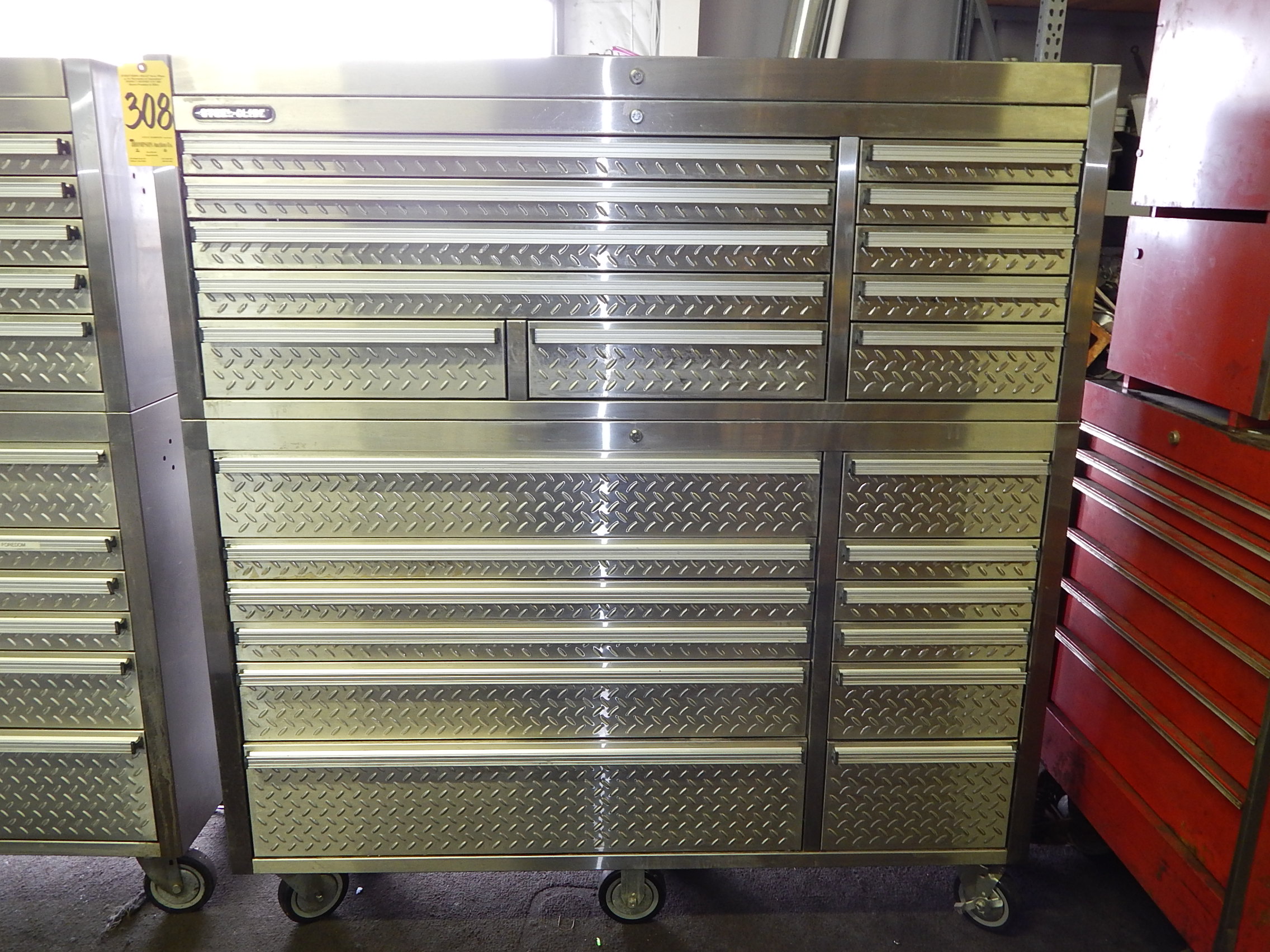 { Choice of lots 307, 308 } } } } Steel Glide 56 Inch Stainless Steel