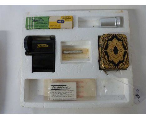 A Tessina 35mm Miniature Camera Auto-Relex, in original box with accessories
