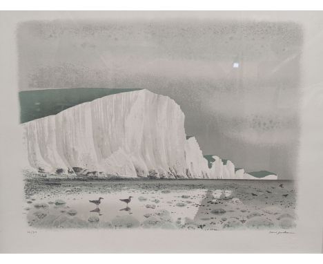 David Gentleman (b.1930), lithograph, The Seven Sisters, signed in pencil, 26/350, 48 x 61cm