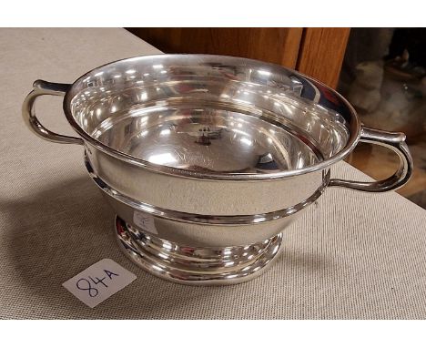 1932 Hallmarked Sheffield Silver Loving Cup, by Edward Viner, 181g