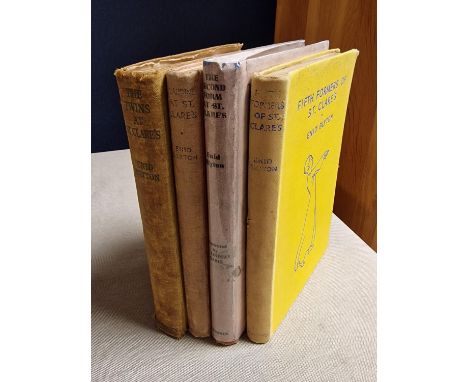 Quartet of Enid Blyton St Clare's School First Edition 1940's Books