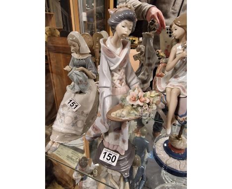 Lladro Japanese Geisha Daisa Figure