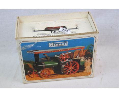 Boxed Mamod TE1a Steam Tractor in vg condition 