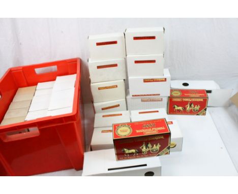 28 Boxed Matchbox of Yesteryear diecast models to include YS-46 1880 Merryweather Steam Fire Engine "Greenwich", 1894 Aveling