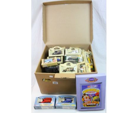 Large collection of diecast vehicles, boxed and loose, to include Corgi Golden Oldies, Only Fools And Horses etc, Lledo &amp;