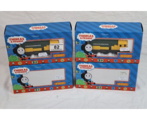 Four boxed Hornby OO gauge Thomas &amp; Friends engines to include R9067 Arry, R9066 Bert, R9047 Bill 0-4-0 Engine (Electric)