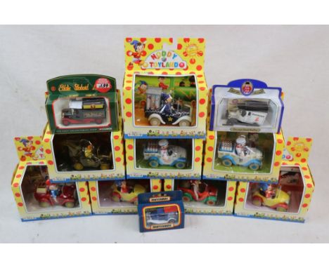 Collection of boxed diecast models, various manufacturers to include Corgi Noddy In Toyland, Lledo Land Speed legends, Oxford