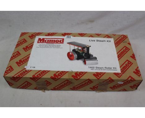 Boxed Mamod SRK1 Steam Roller Kit complete and unbuilt