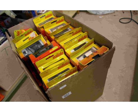 Large collection of boxed Solido diecast models, diecast vg, boxes vary