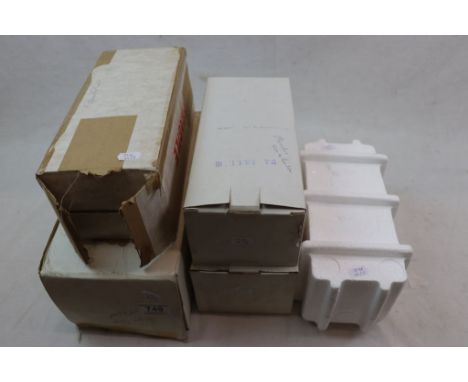 Four boxed Franklin Mint Precision Models to include 1:24 scale The 1907 rolls-Royce Silver Ghost, The 1924 Hispano-Suiza Tul