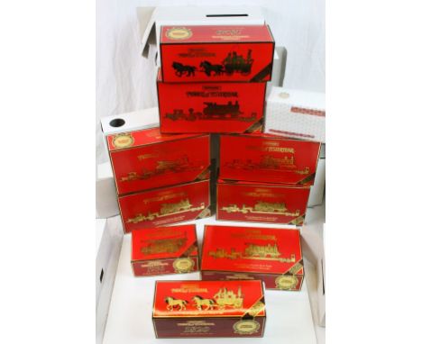 10 Boxed Matchbox of Yesteryear diecast models Special Edition 1929 Scammell Remorgue 100 tonnes avec locomotive, 1936 Leylan