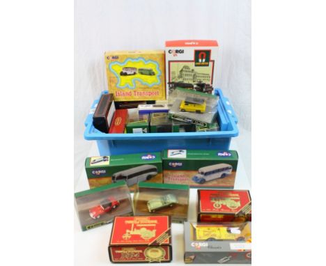 Collection of 21 boxed Corgi, Matchbox and Exclusive First Editions diecast models to include 8x Corgi Classic Models, Corgi 