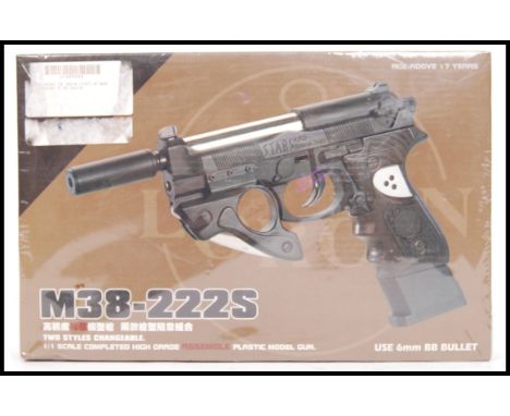 A Lorcin made Resident Evil Biohazard 1/1 scale prop replica M38-222S S.T.A.R.S RPD&nbsp; Special Team plastic model gun. App