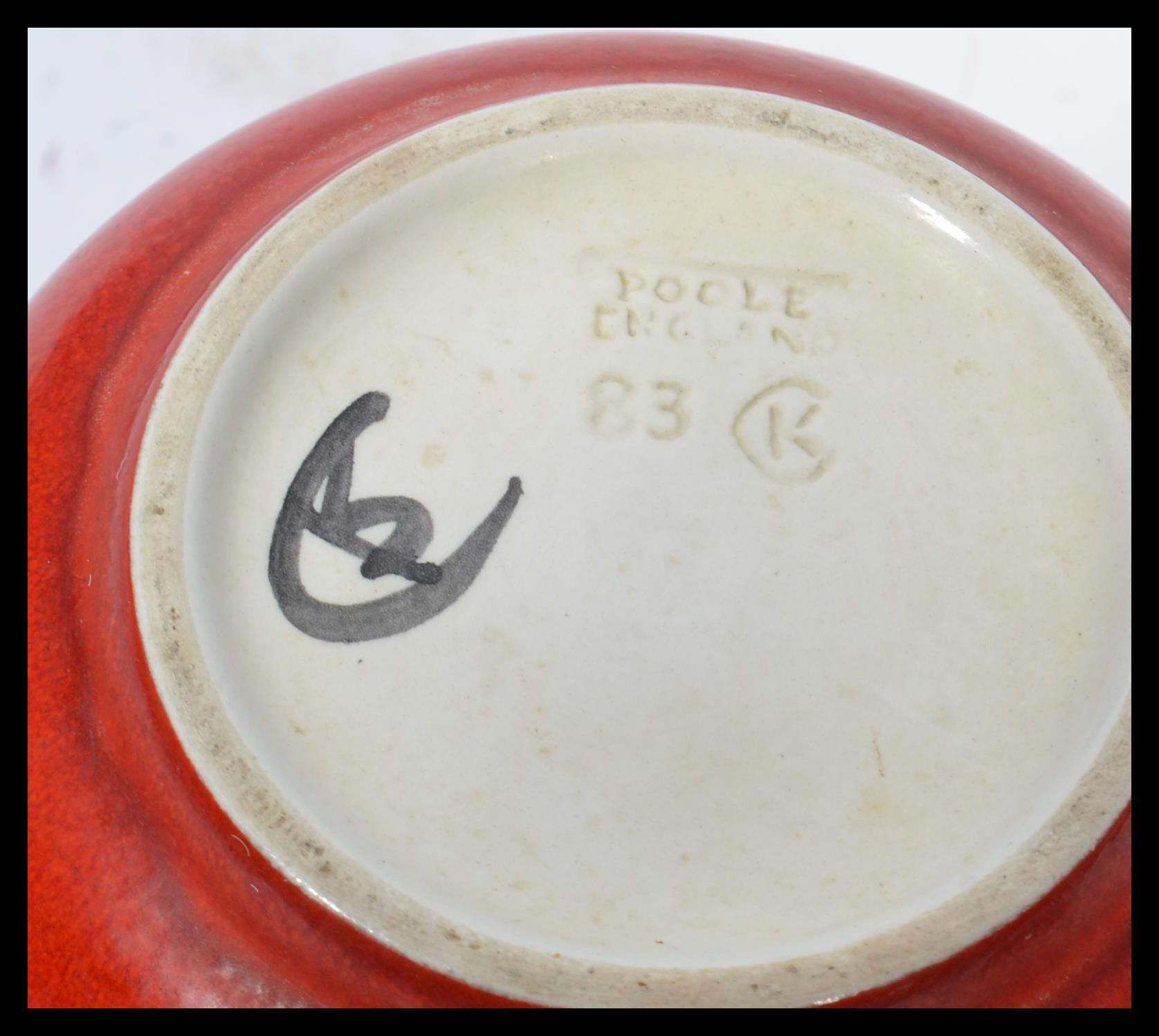 Poole Pottery A collection of five pieces of vintage retro mid 20th