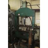 21-Ton Hydraulic Shop Press, 20" Stroke, 13" x 46" x 102"