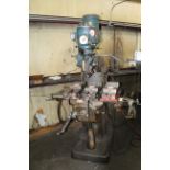 Bridgeport Vertical Mill, 1/2 HP, 230 V, 3 Phase, with Mitutoyo Digital Read Out, S/N J139743