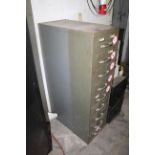 Metal 9-Drawer Cabinet