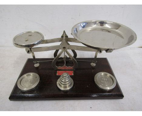 Johnson of Hendon scales with weights&nbsp;